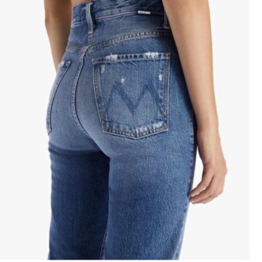 MOTHER High Waisted Hiker Hover. Size 26. 100% Cotton.